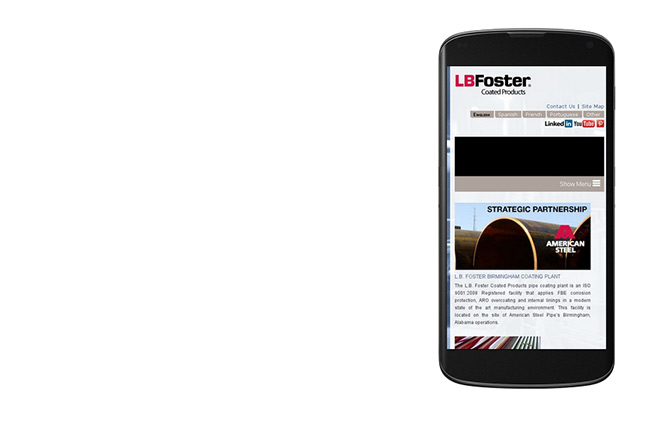 LBFoster CoatedProducts Mobile 660